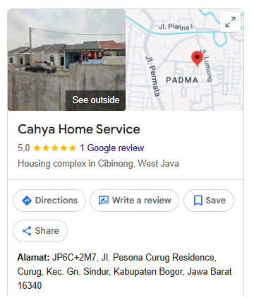 cahya home service